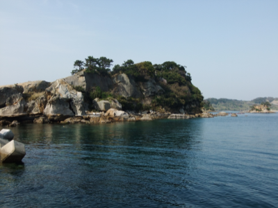 鷹島の無人島