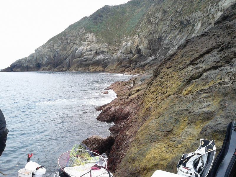 沖ノ島本島　舟入